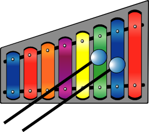 Xylophone clip art Free Vector / 4Vector