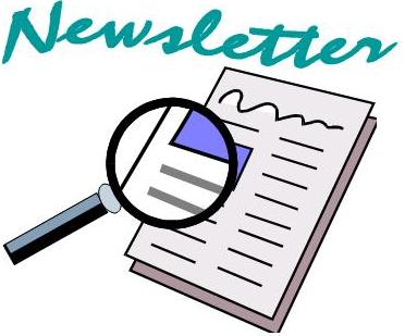 Newsletter editor clipart