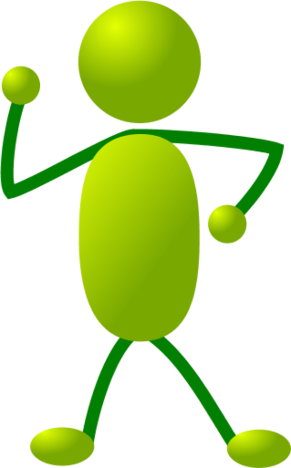 Stick People Dancing Clipart