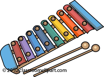 Percussion marimba clipart