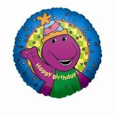 Barney Happy Birthday 18" Balloon: Amazon.in: Toys & Games