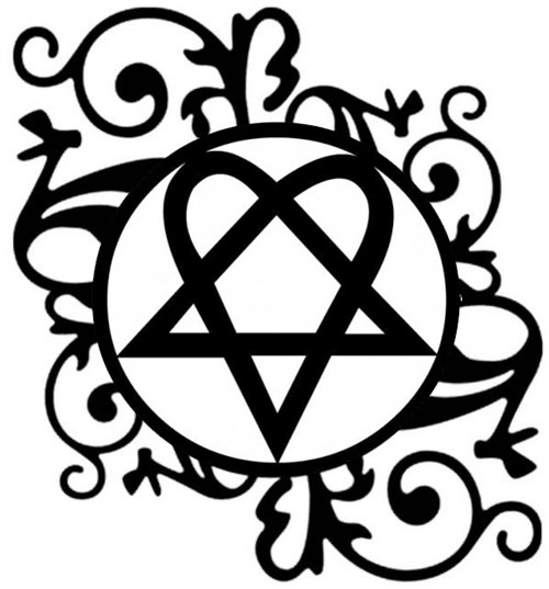 1000+ images about Heartagram | Bam margera, Silver ...