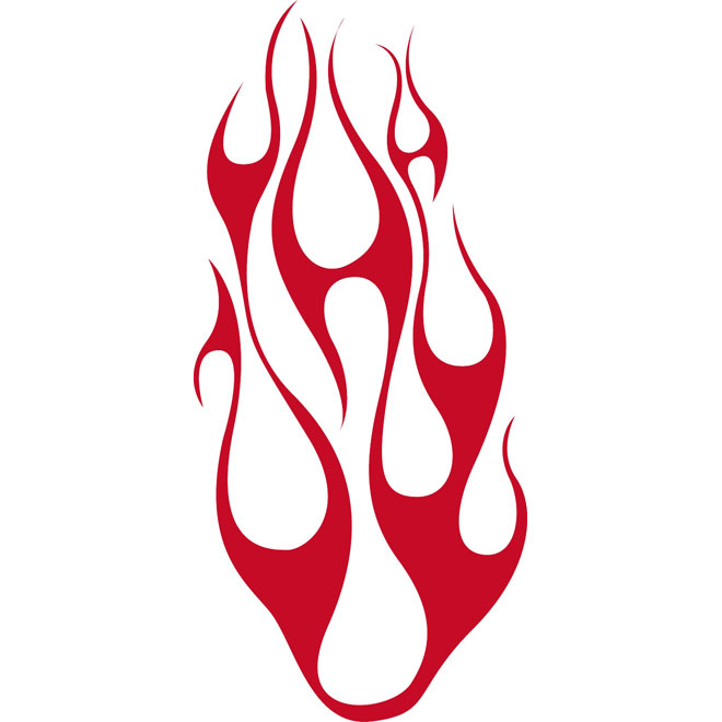 Red flame clipart