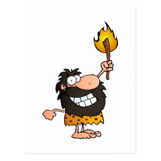 Caveman Cartoon Postcards | Zazzle