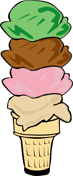 Ice Cream Scoop Clipart - Free Clipart Images