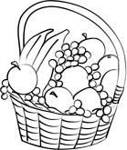 Food Basket Clip Art