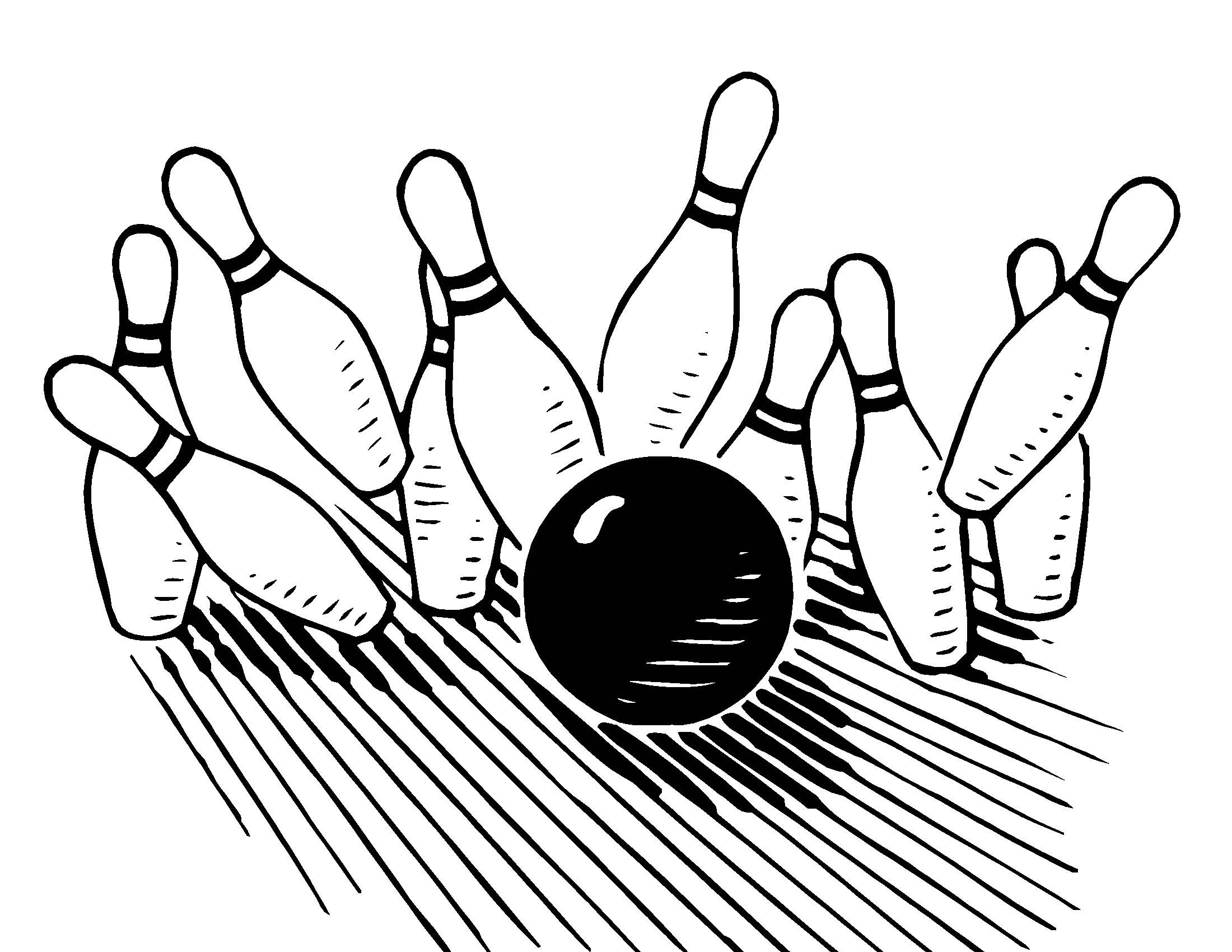 Pictures Of Bowling Balls And Pins