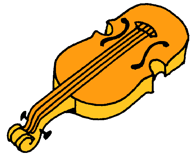 Animated violin clipart