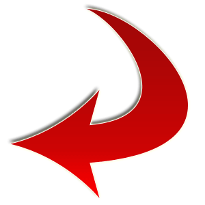 Curved Down Arrow Clipart