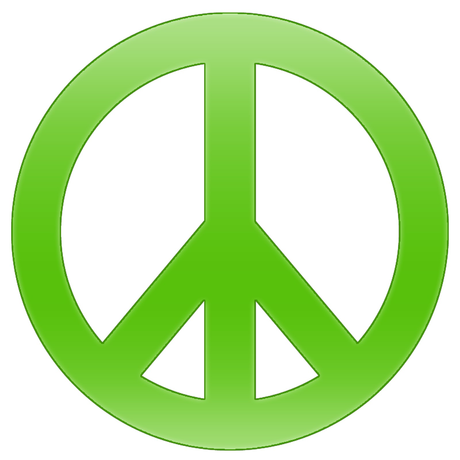 Blank Peace Sign Clipart Best