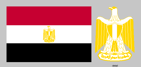 Egypts Flag Of Eagle - ClipArt Best