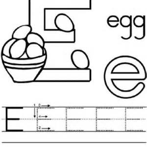 Letter E Writing Practice - Christmas Moment