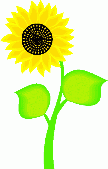 Sun flowers clipart - ClipartFox