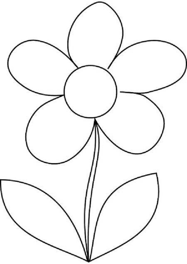 Flower Colouring Pages For Children | Coloring Kids