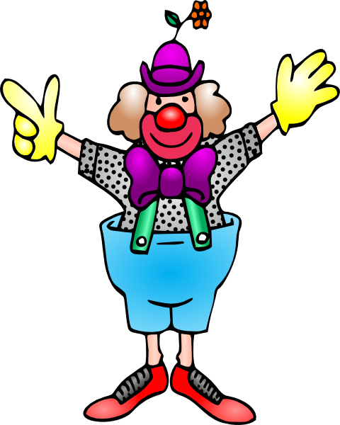 Cartoon Clown Clipart