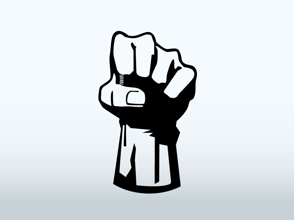 Raised Fist Icon - ClipArt Best