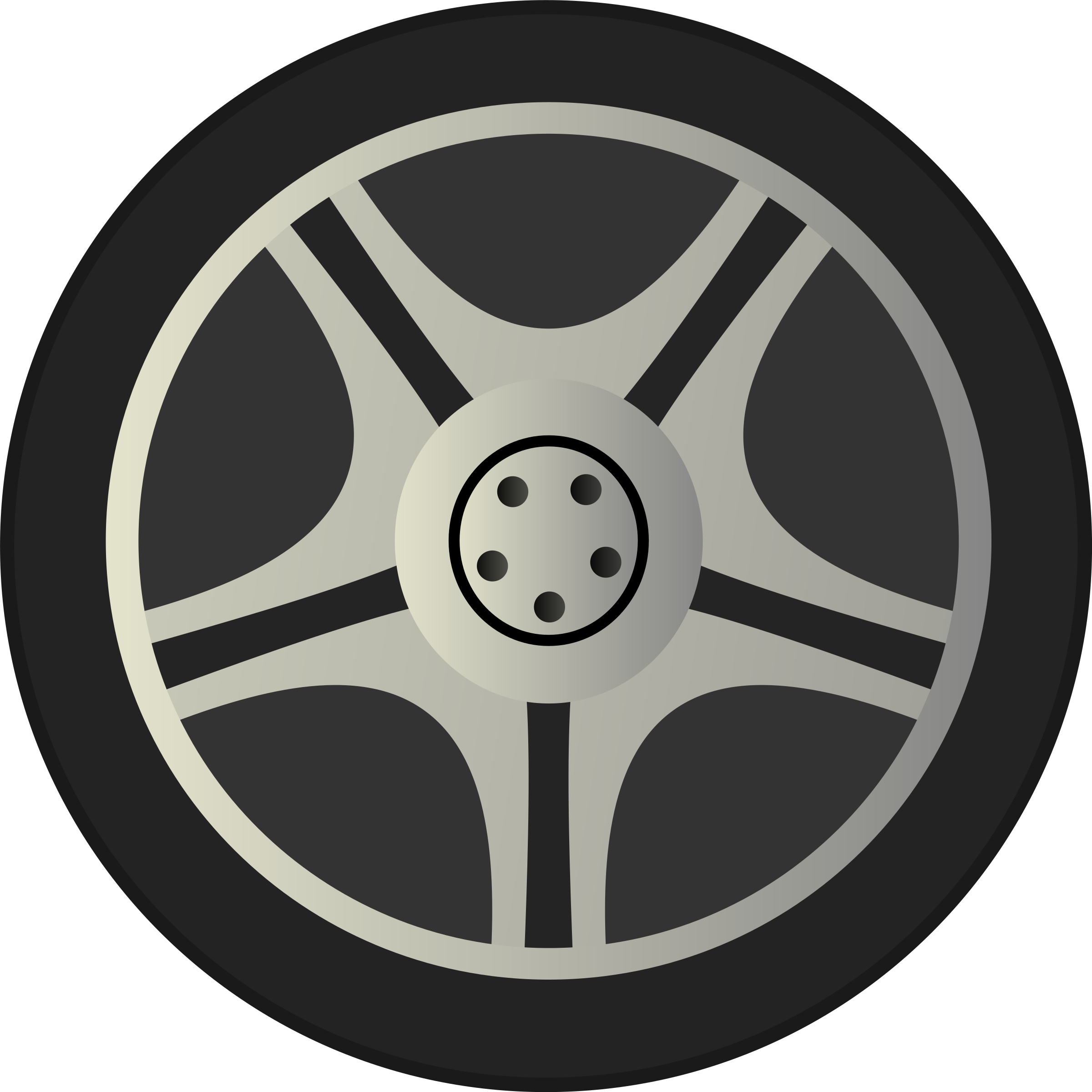 Car tire side view clipart