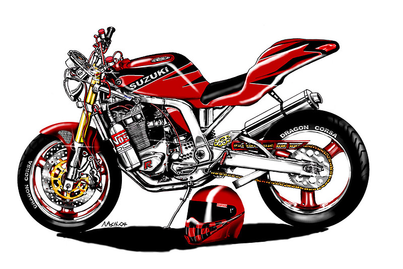 Motorcycle Caricatures - ClipArt Best