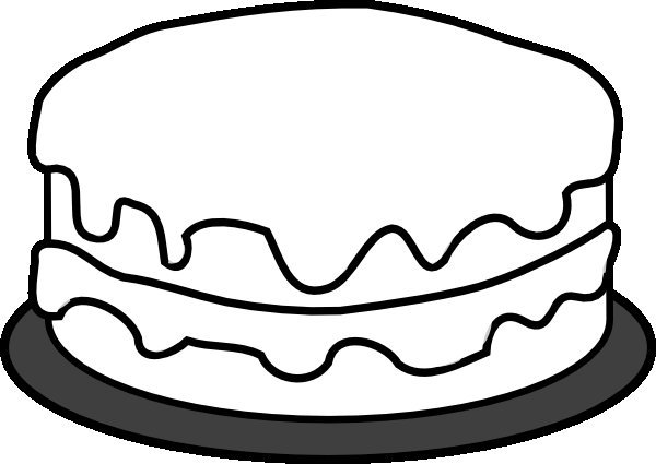 Birthday Cake Coloring Sheet. 7th birthday cake coloring page for ...
