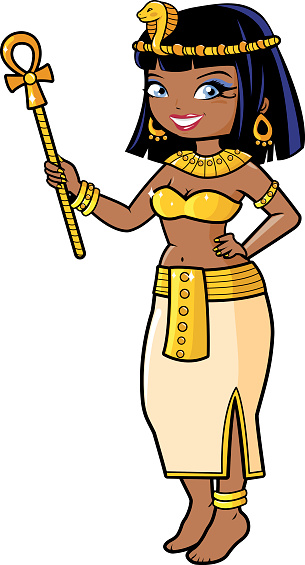 Cleopatra Clip Art, Vector Images & Illustrations