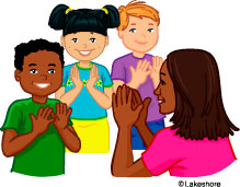 Clapping clipart