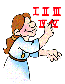 Clipart roman numerals