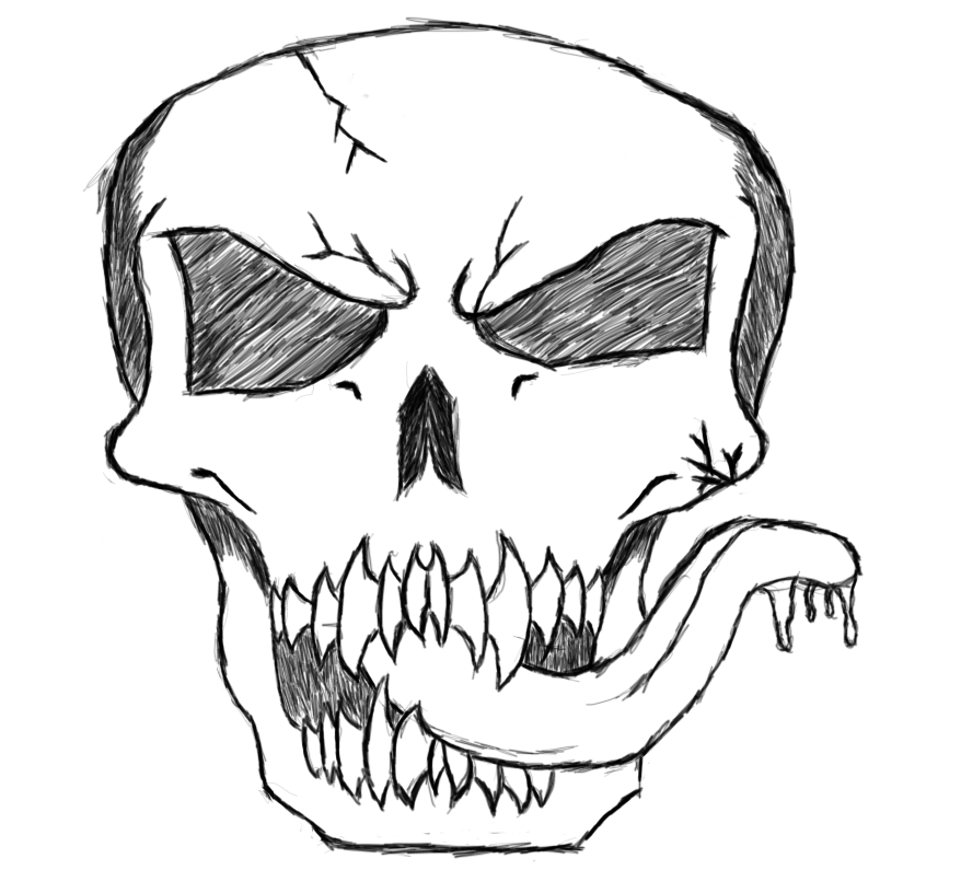 Skull Drawing Images