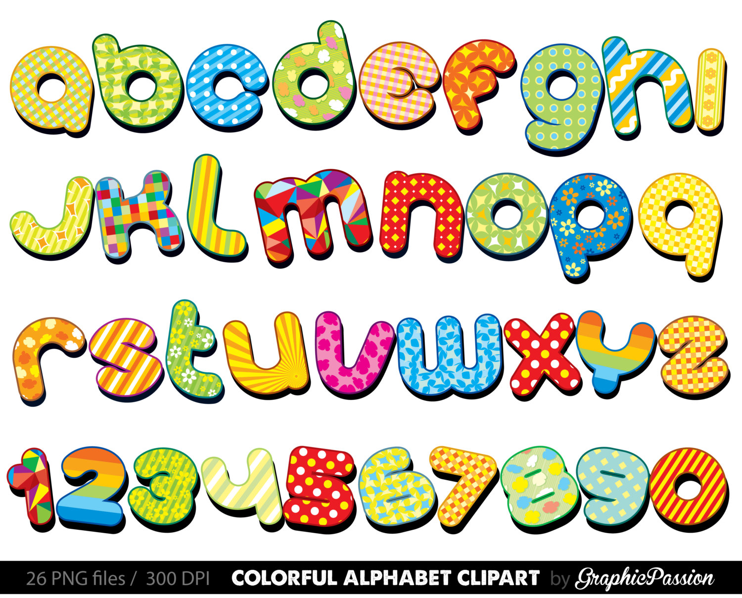 Letter clipart alphabet
