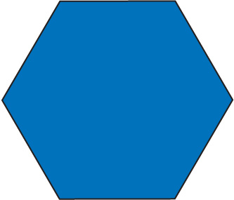 Hexagon clip art