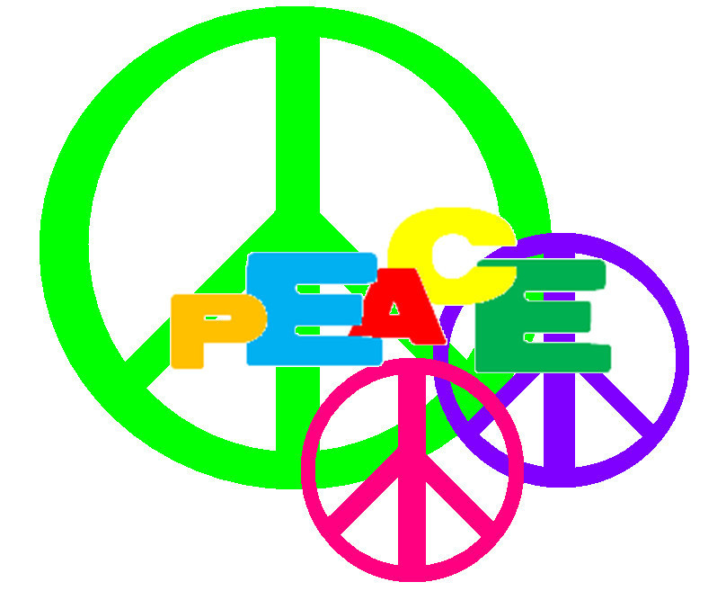 Love Peace Signs Clipart