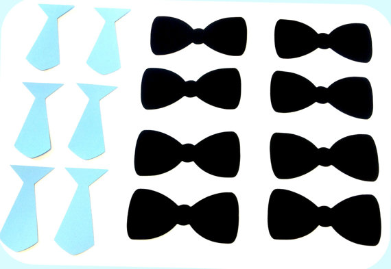 Bow Tie Cut Outs - ClipArt Best