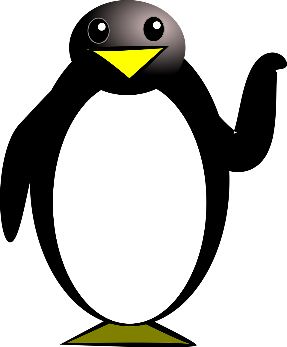 Penguin | Free Stock Photo | Illustration of a cartoon penguin ...