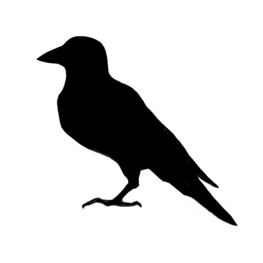 Crow Silhouette Clipart