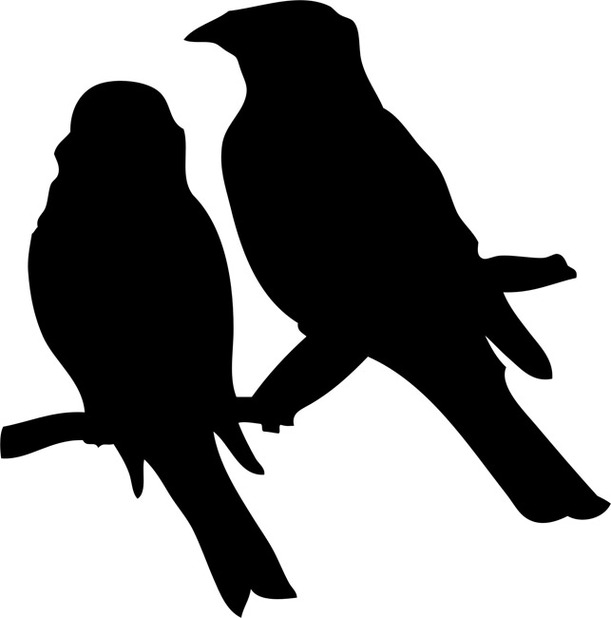 Bird Stencils Stencilease Clipart - Free to use Clip Art Resource