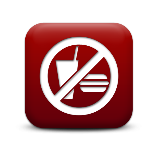 No Food Allowed Sign Icon #129095 Â» Icons Etc