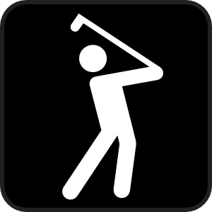 Golf Course clip art - vector clip art online, royalty free ...