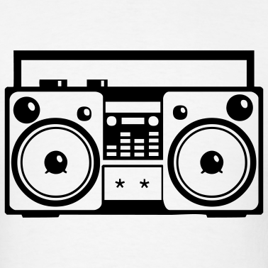 Drawing Of Boombox - ClipArt Best - ClipArt Best
