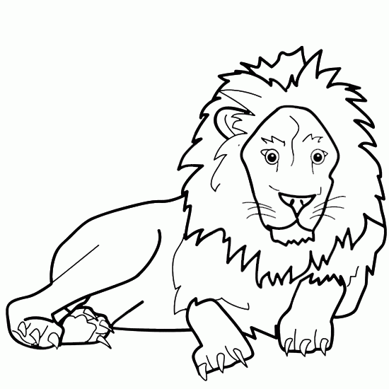 Animal Drawings for Kids to Color | Free coloring pages, free ...