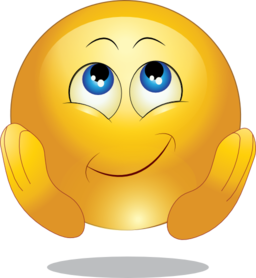 Yellow Wishing Happy Smiley Emoticon Clipart Royalty ...