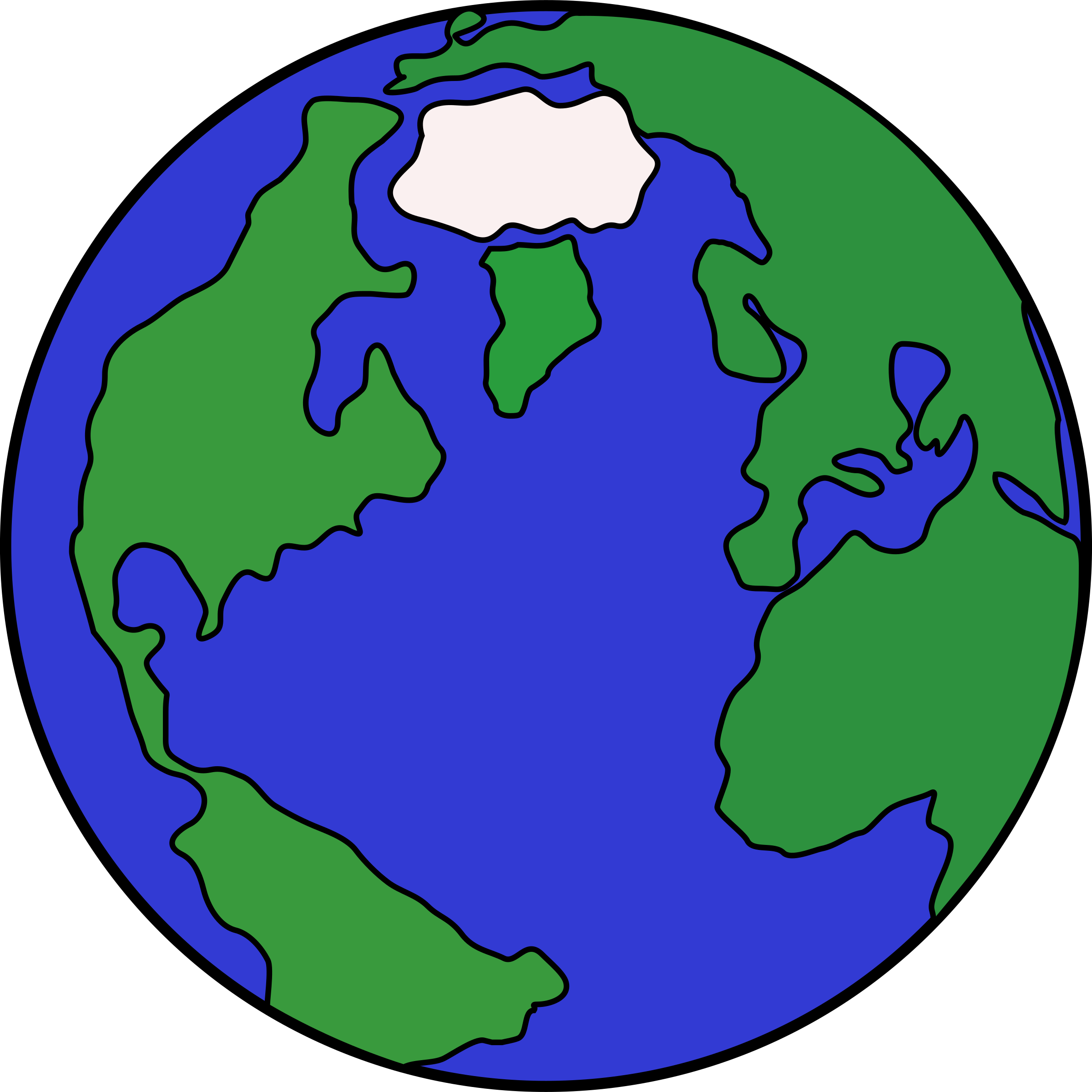 Globe Cartoon - ClipArt Best