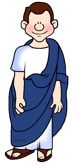 Roman man clipart