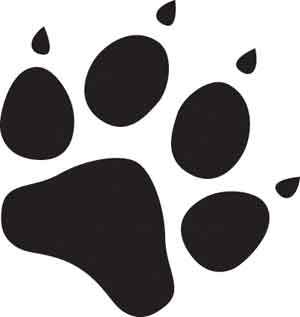 Best Photos of Wolf Paw Print Clip Art - Tribal Wolf Paw Tattoos ...