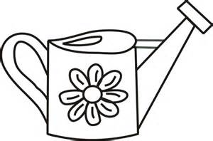 Printable Watering Can Coloring Page | Coloring Pages