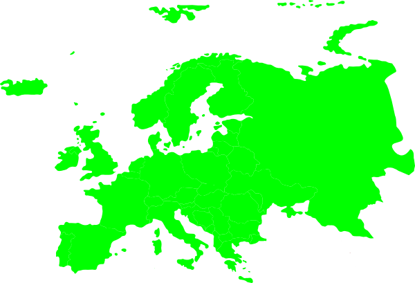 Europe Continent Clipart