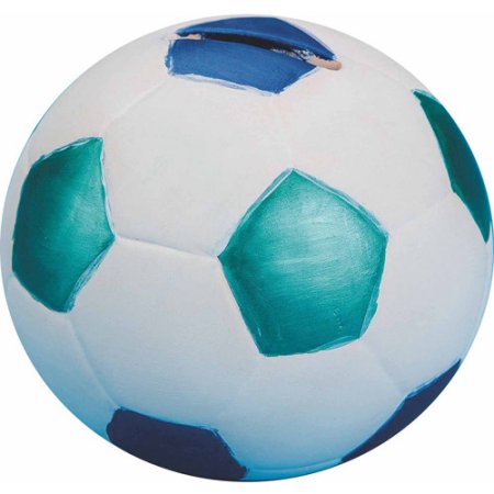 Color Me Soccer Ball Bank Unglazed, Pack of 12 - Walmart.com