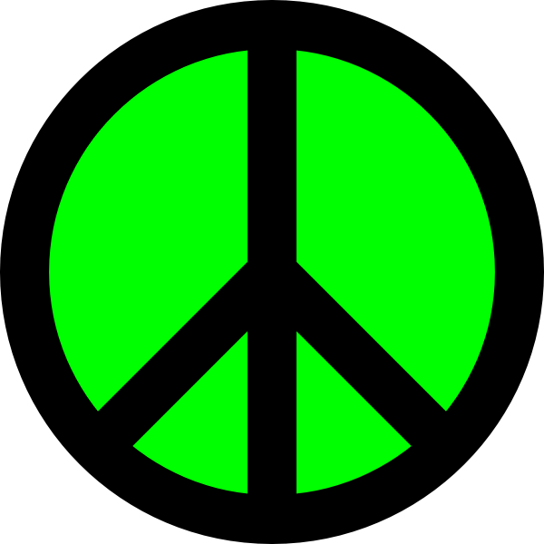 Colorful Peace Sign Clipart - Free Clipart Images