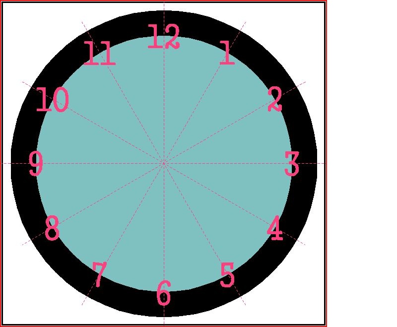 Printable Clock Face Without Hands - ClipArt Best