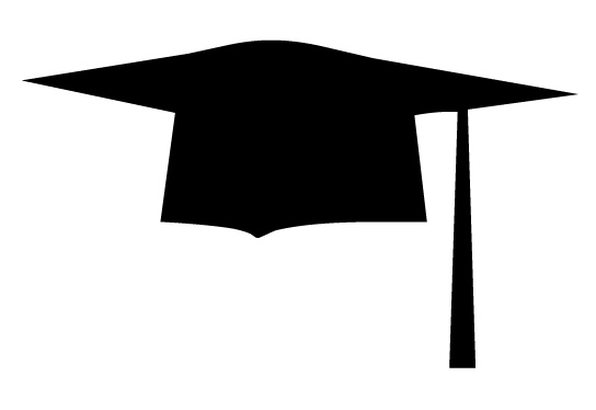 Graduation Cap Silhouette - ClipArt Best