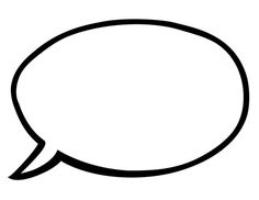 Speech Bubble Template With Lines - ClipArt Best