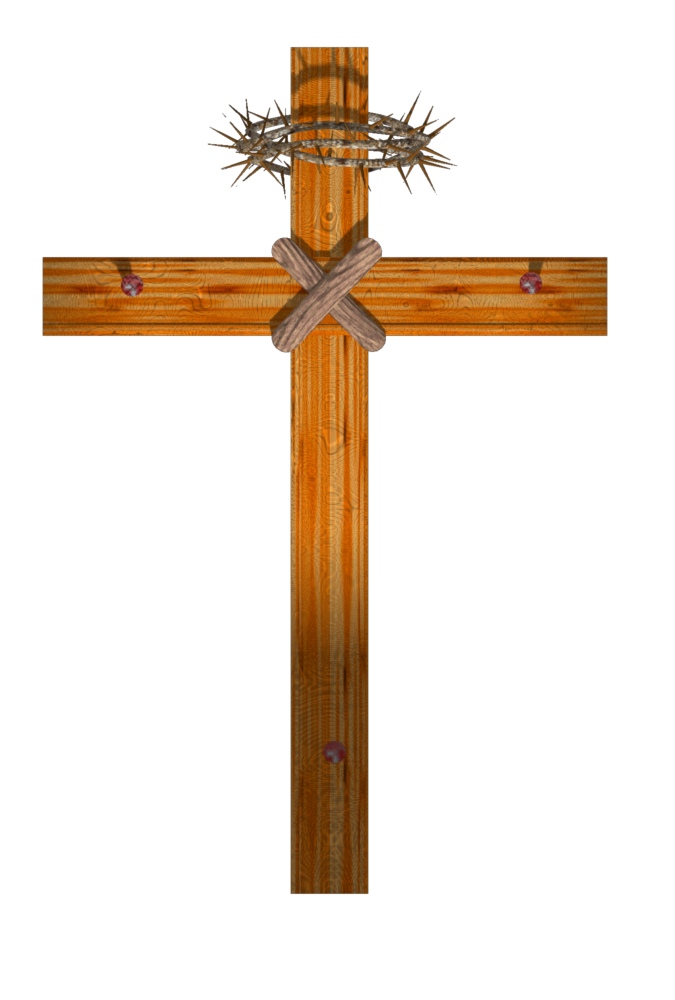 Christian Cross Watermark Clipart